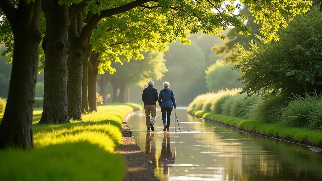 Barrow Towpath near Carlow with peaceful water views and mature trees lining the path